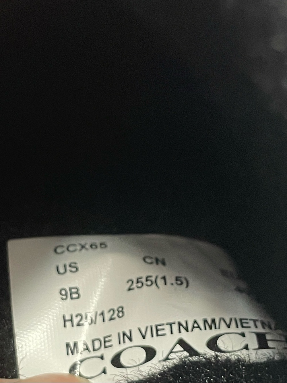 NWOT Coach Sherpa & Suede Signature Flat Mule - Picture 12 of 12